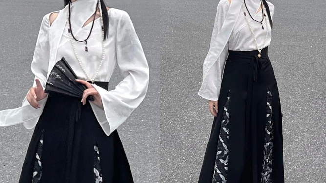 3 Angles, Long Dress Black Heritage Collection